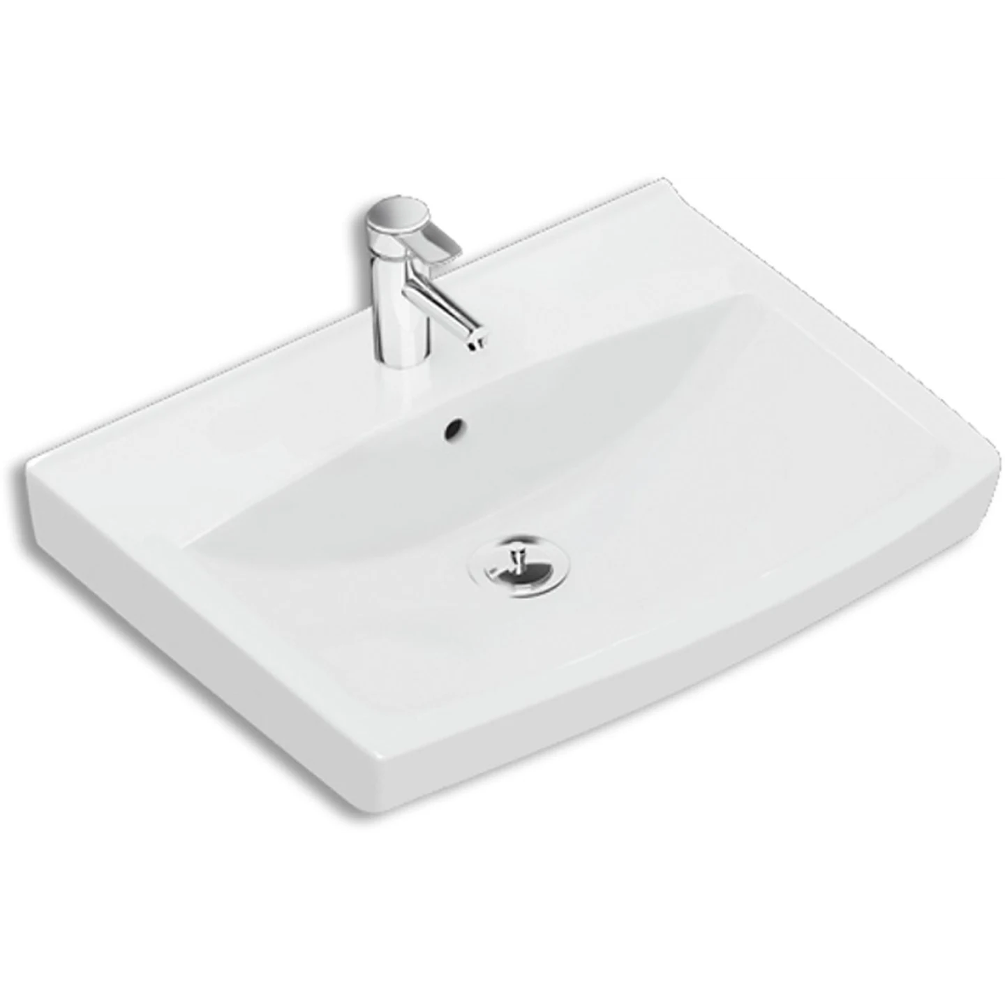 Replacing a washbasin with a mixer tap