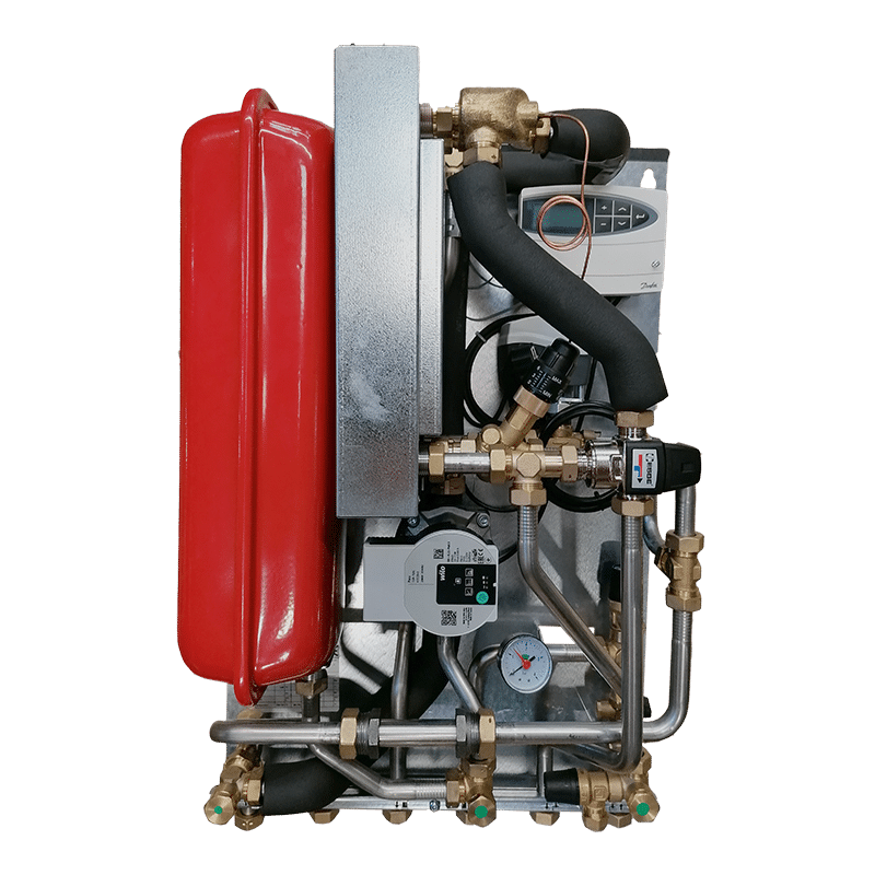 Replacement of heat exchanger for district heating